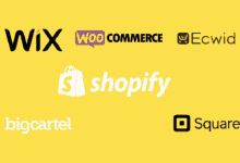 WooCommerce , Wix , Ecwid , Big Carte , Square Online